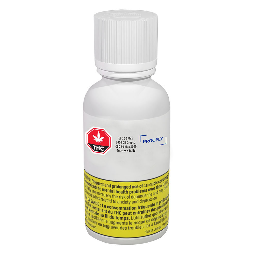 CBD 50 Max 3000 Oil Drops – Herbal Dispatch Wholesale