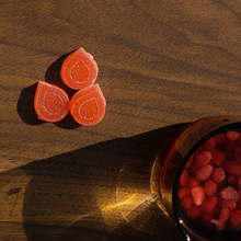 Load image into Gallery viewer, CBZ™- CBN + CBD Pomegranate Berry Gummy Drops-02
