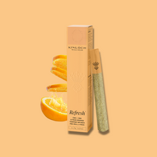 Load image into Gallery viewer, Refresh™ - CBG + CBD 210 Citrus Orange Terpene Infused Pre-Rolls-01
