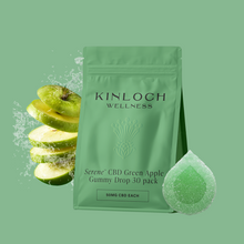 Load image into Gallery viewer, Serene™- CBD Green Apple Gummy Drop-01
